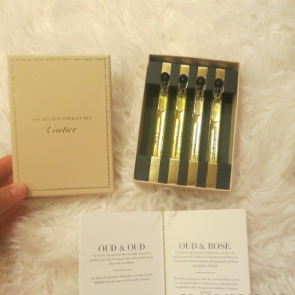 Cartier | Other | Cartier Les Heures Voyageuses Fragrance Trial Kit |  Poshmark